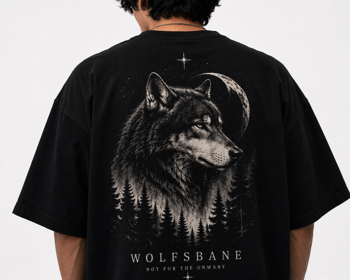 WOLFSBANE – Moonbound Wolf Couple T-Shirts