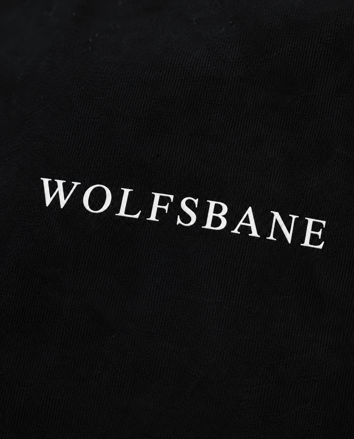WOLFSBANE Signature Black Wash Oversized T-Shirt