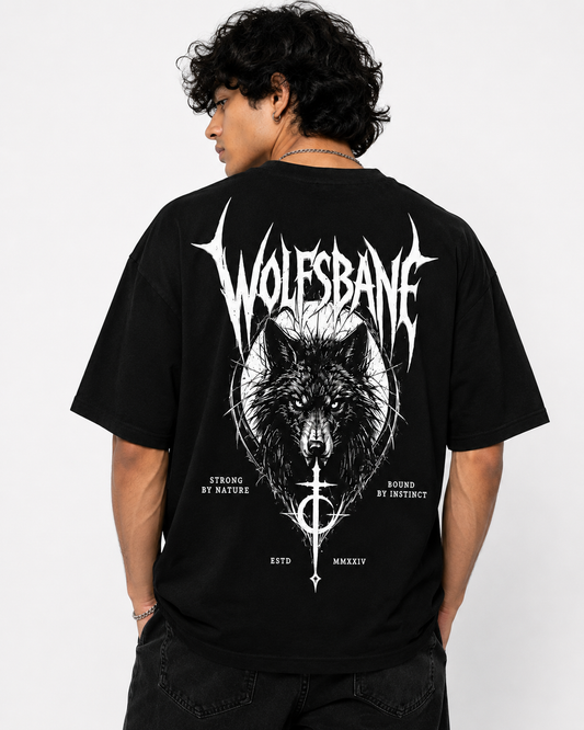 Wolfsbane Bound By Instinct Oversized T-Shirt