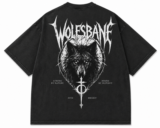 WOLFSBANE Lone Wolf Oversized T-Shirt